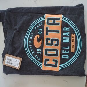 Costa Del Mar Dark Heather T-Shirt Mens XL